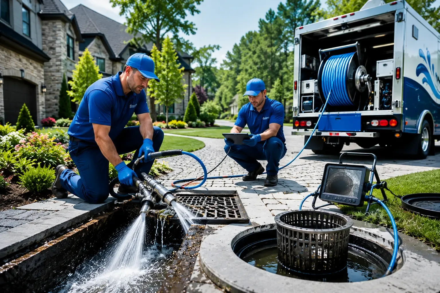 Local outdoor drain cleaning professionals in Great Lakes, IL