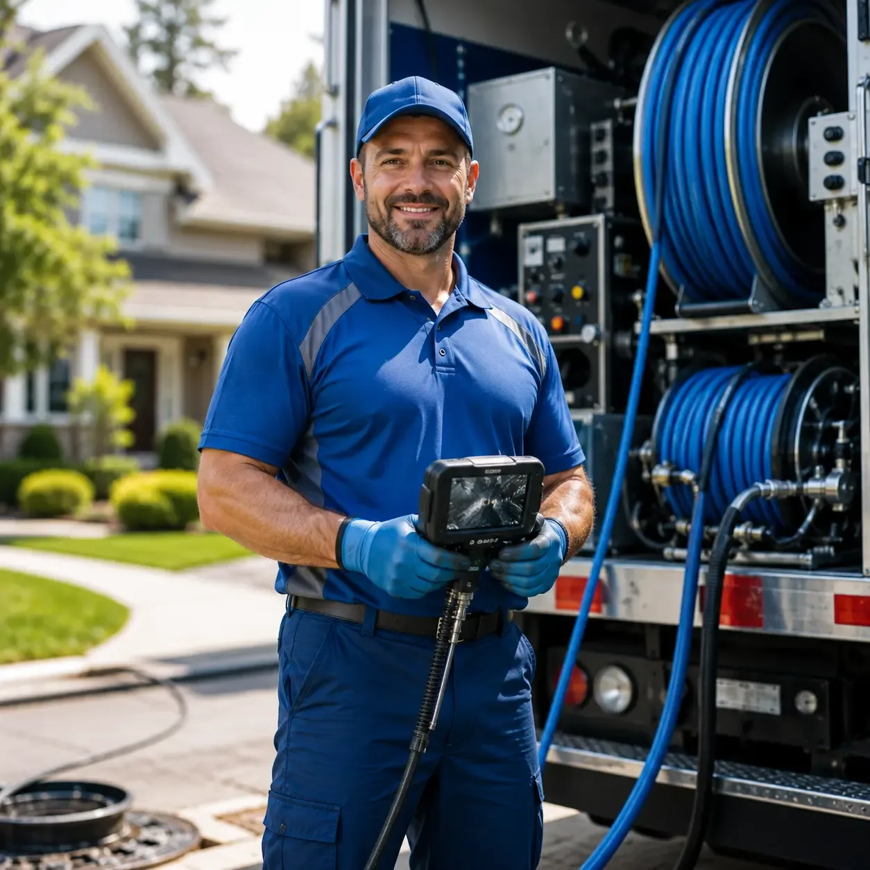 Local outdoor drain cleaning specialists in Great Lakes, IL